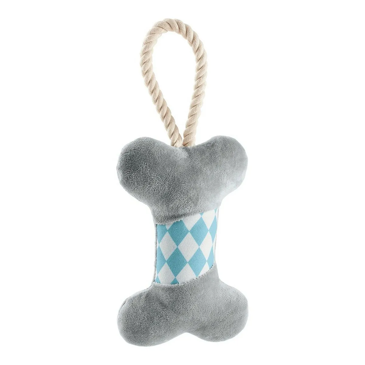 Peluche per cani Hunter Salima Osso Grigio