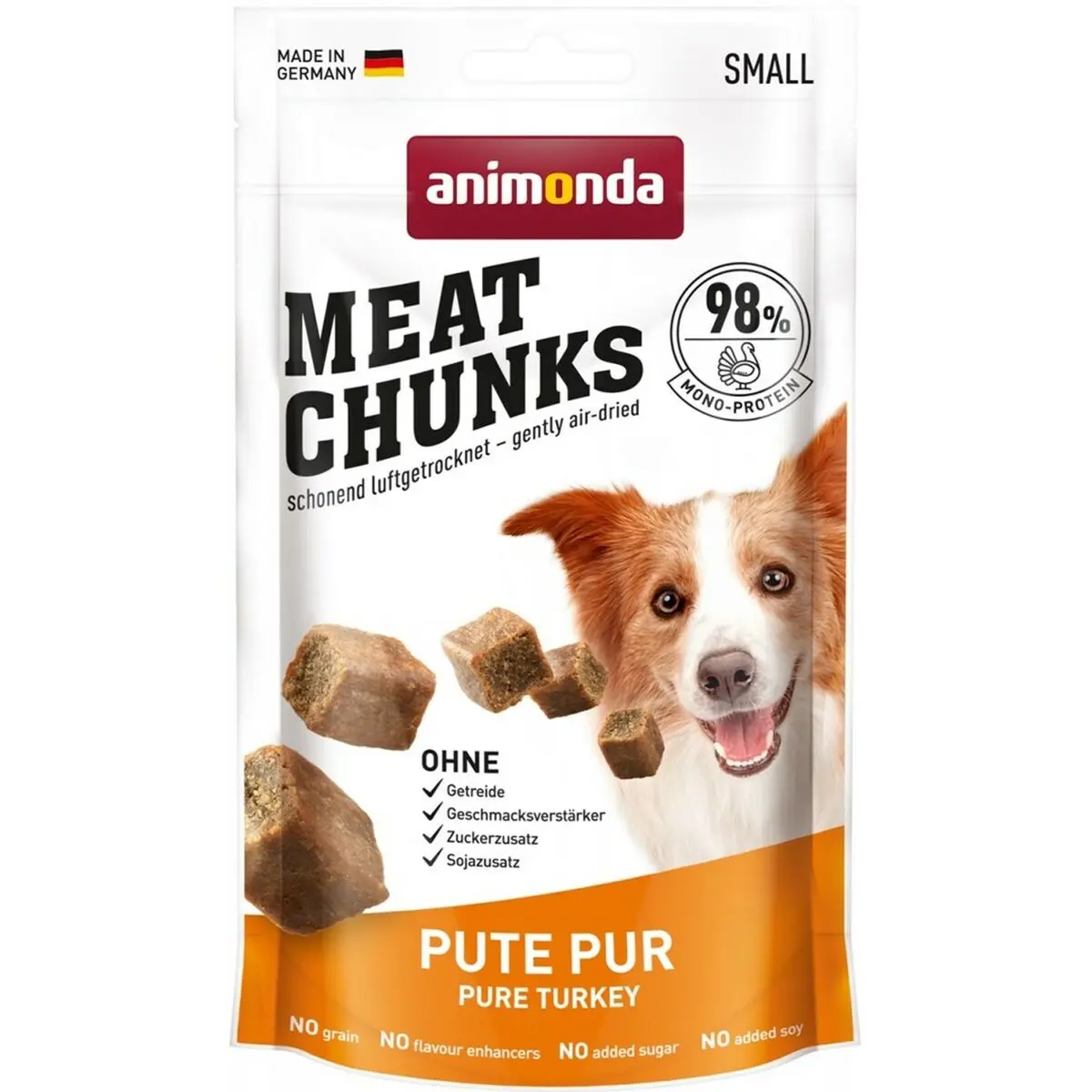 Snack per Cani Animonda Meat Chunks Turkey Tacchino 60 g