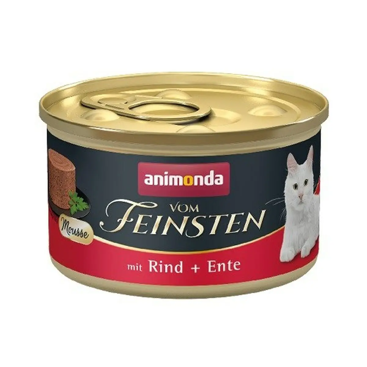 Cibo per gatti Animonda Vom Feinsten Carne di vitello Anatra 85 g