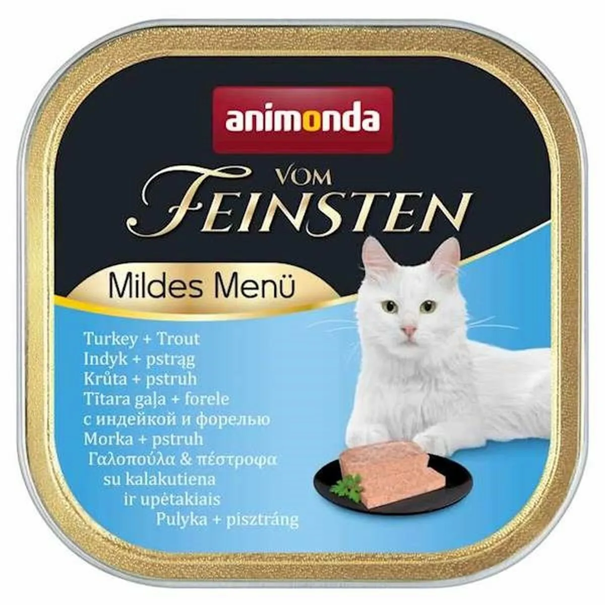 Cibo per gatti Animonda Vom Feinsten Tacchino