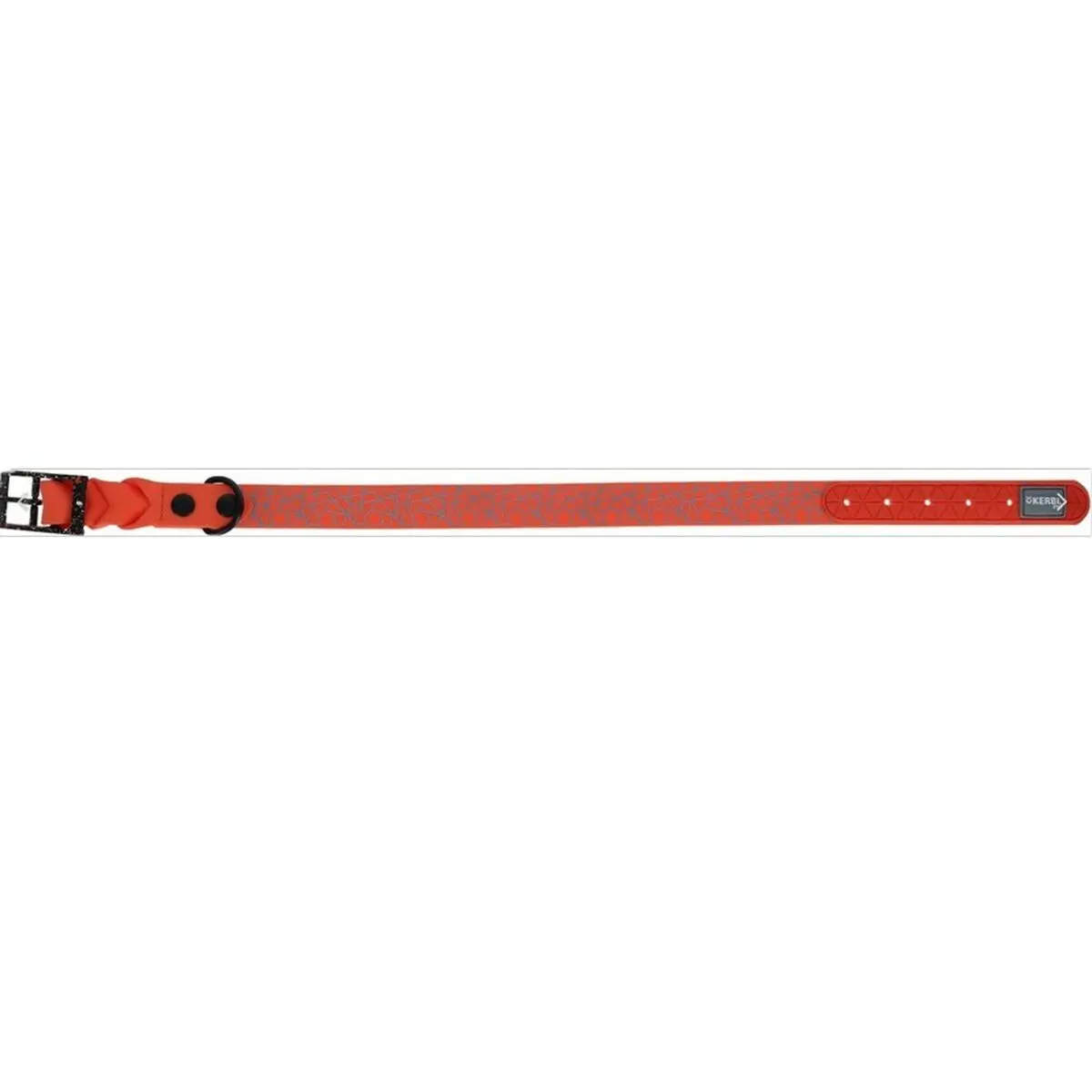 Collare per Cani Kerbl 80101 Nero Arancio Stampa 46 cm 55 cm