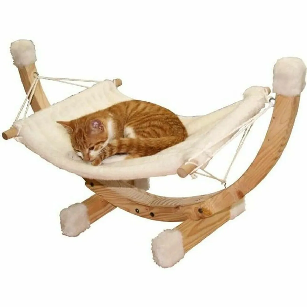 Amaca Pensile per Gatti Kerbl Siesta 73 x 36 x 34 cm Bianco