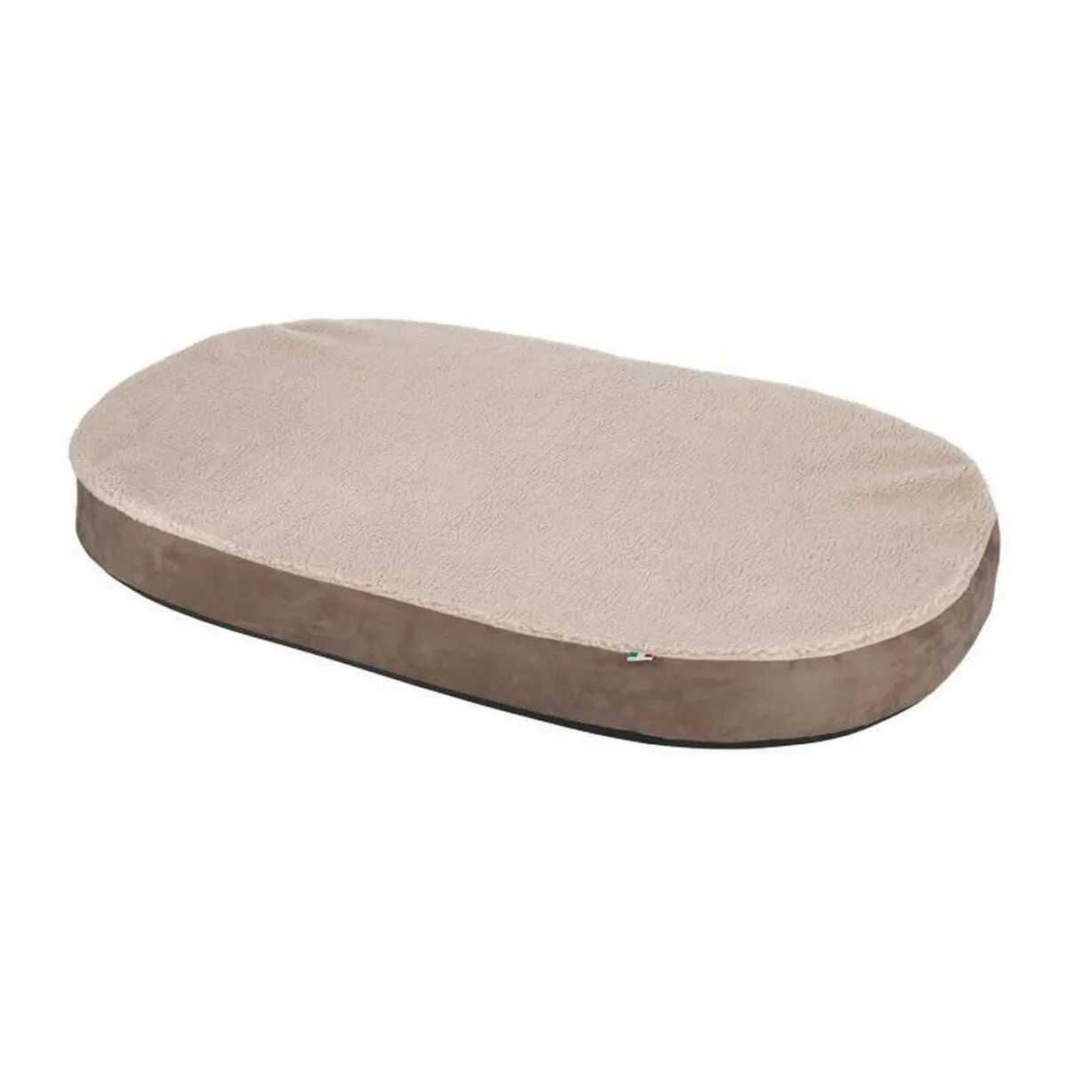 Letto per Cani Kerbl Oval 100 x 65 x 8 cm Beige