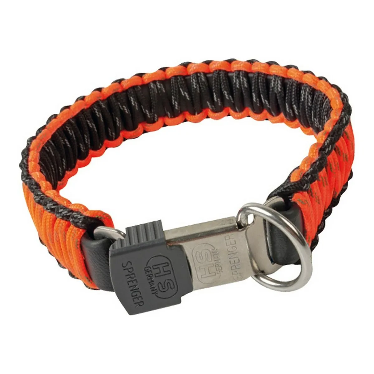 Collare per Cani Hs Sprenger Paracord Arancio (1,9 x 55 cm)