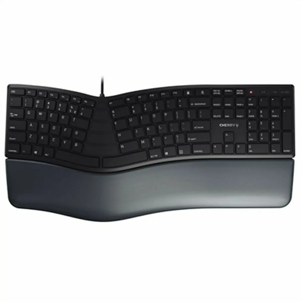 Tastiera Cherry KC 4500 ERGO Nero Qwerty in Spagnolo