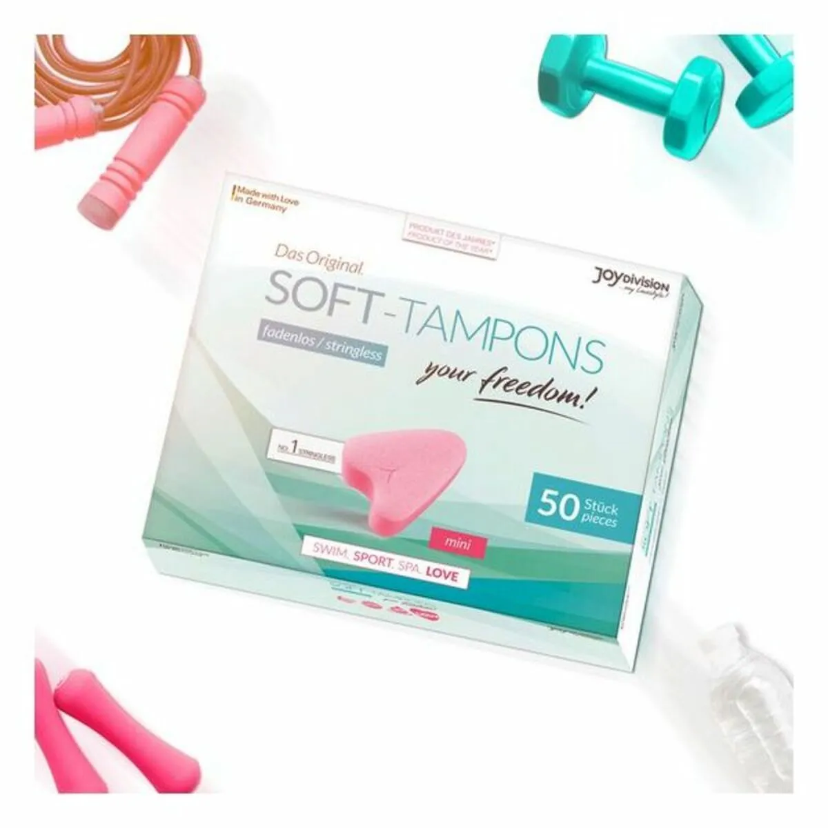 Tamponi Igienici Sport, Spa & Love Joydivision (50 uds)