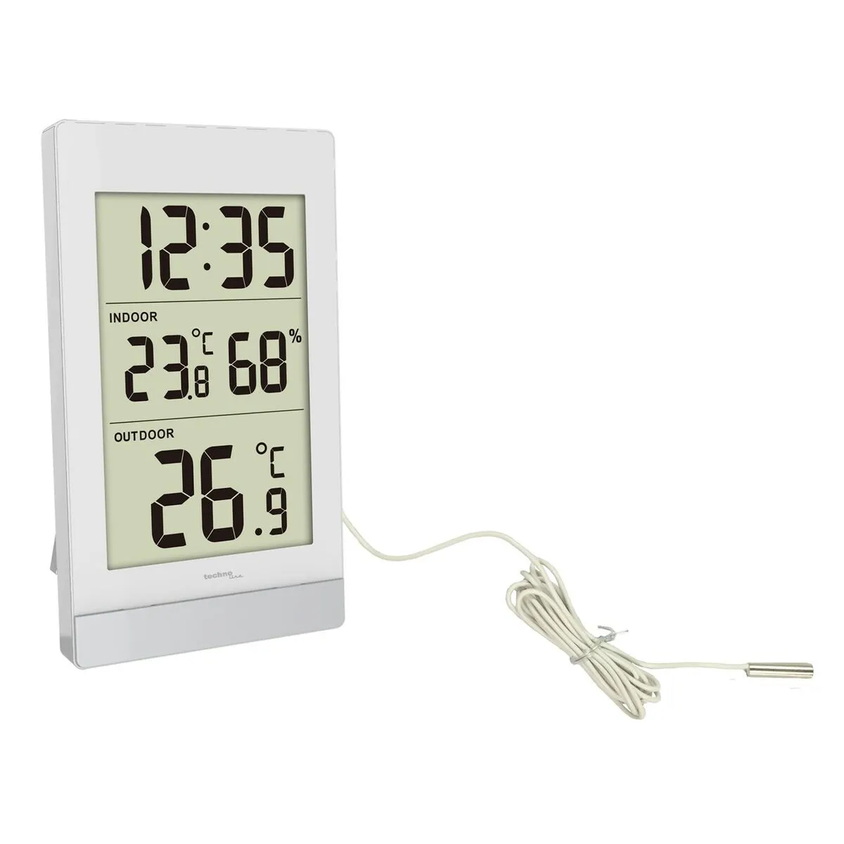 Stazione Meteorologica Multifunzione Techno Line WS7039 Bianco Argentato