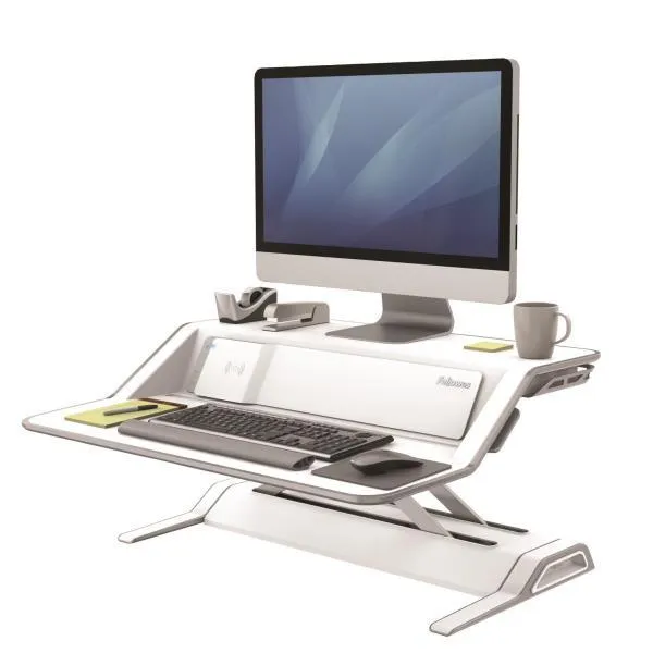 SIT STAND LOTUS DX WORKSTATIONBIANC