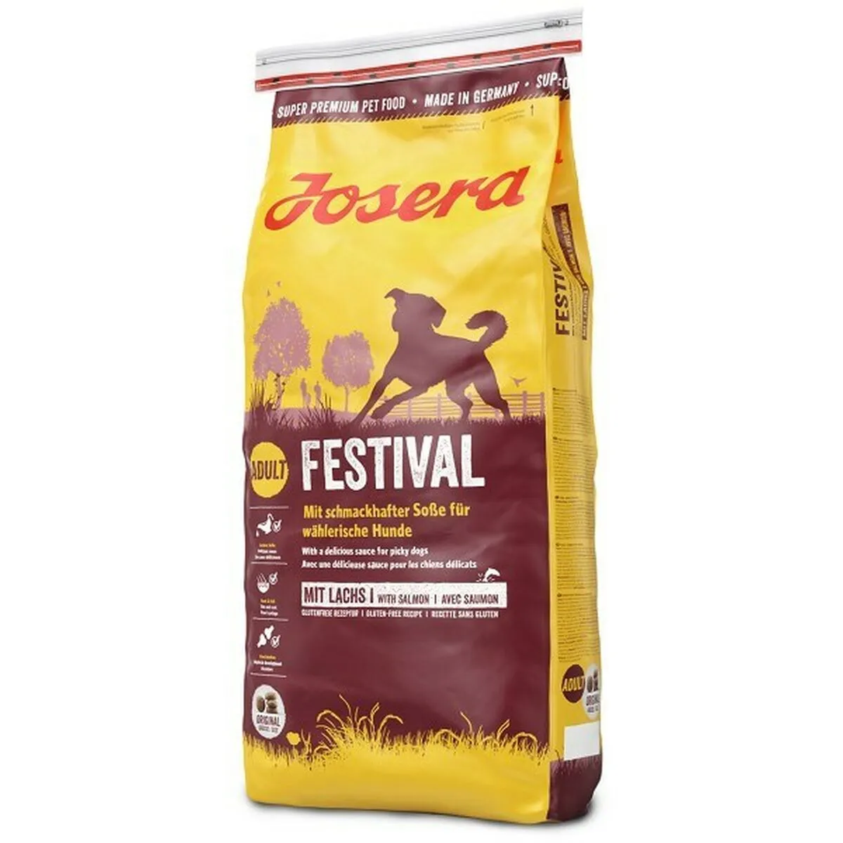 Io penso Josera Festival Adulto Salmone Riso Mais Uccelli 15 kg