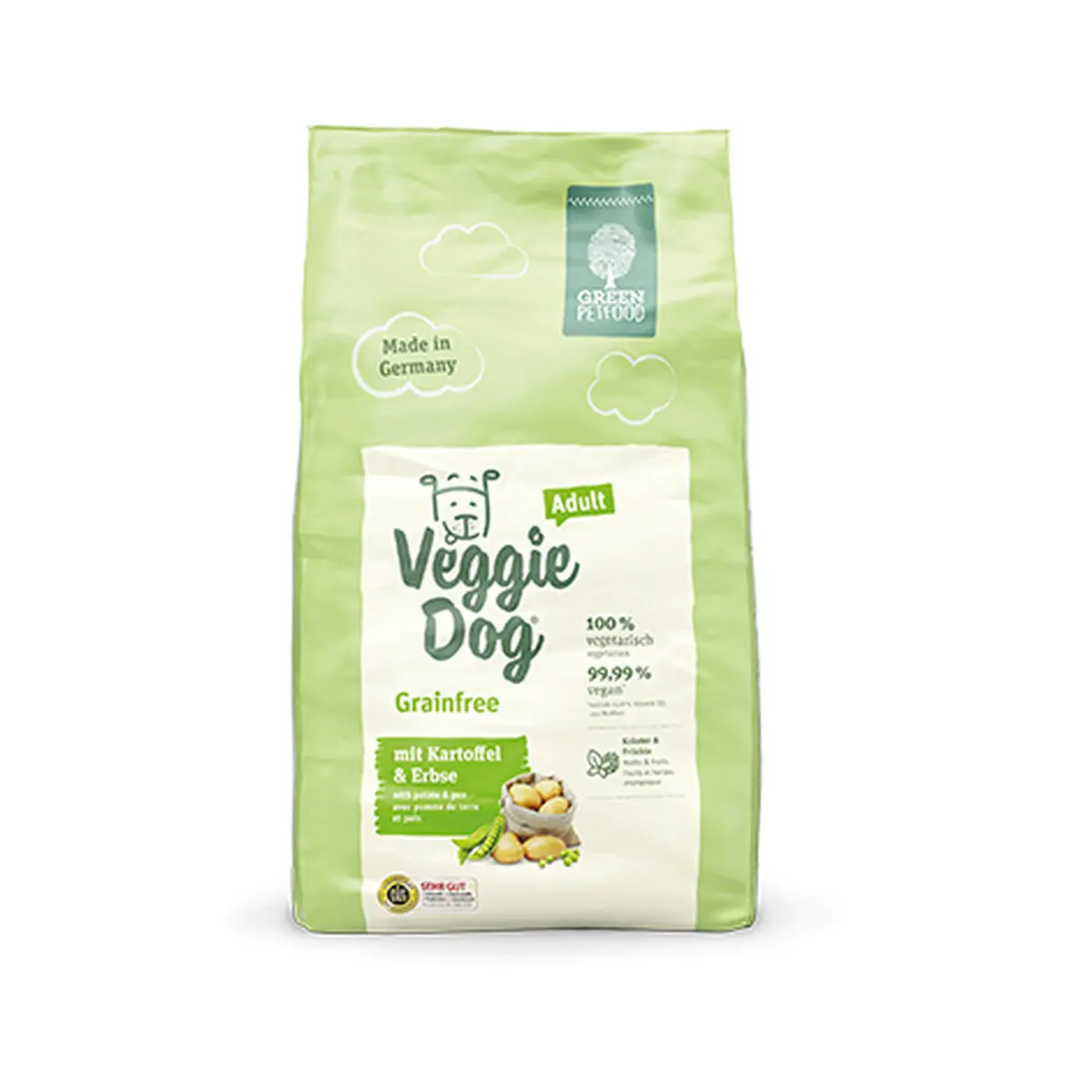 mangime Green Petfood Patate Piselli 10 kg