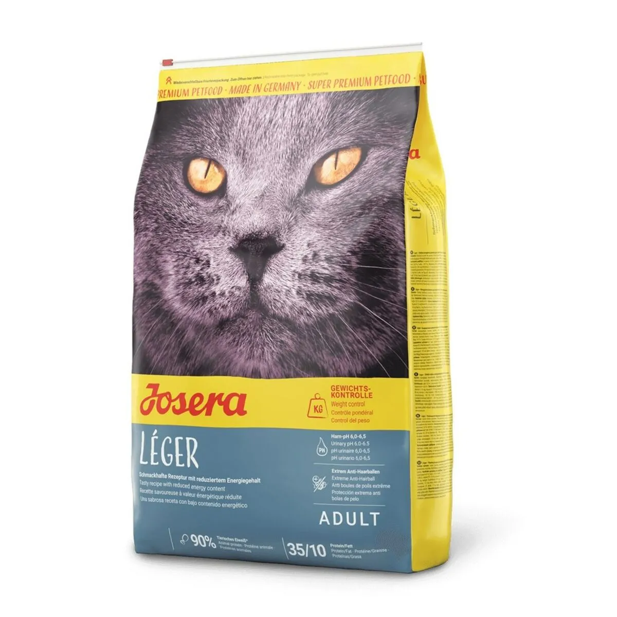 Cibo per gatti Josera LÉGER Adulto Uccelli 10 kg