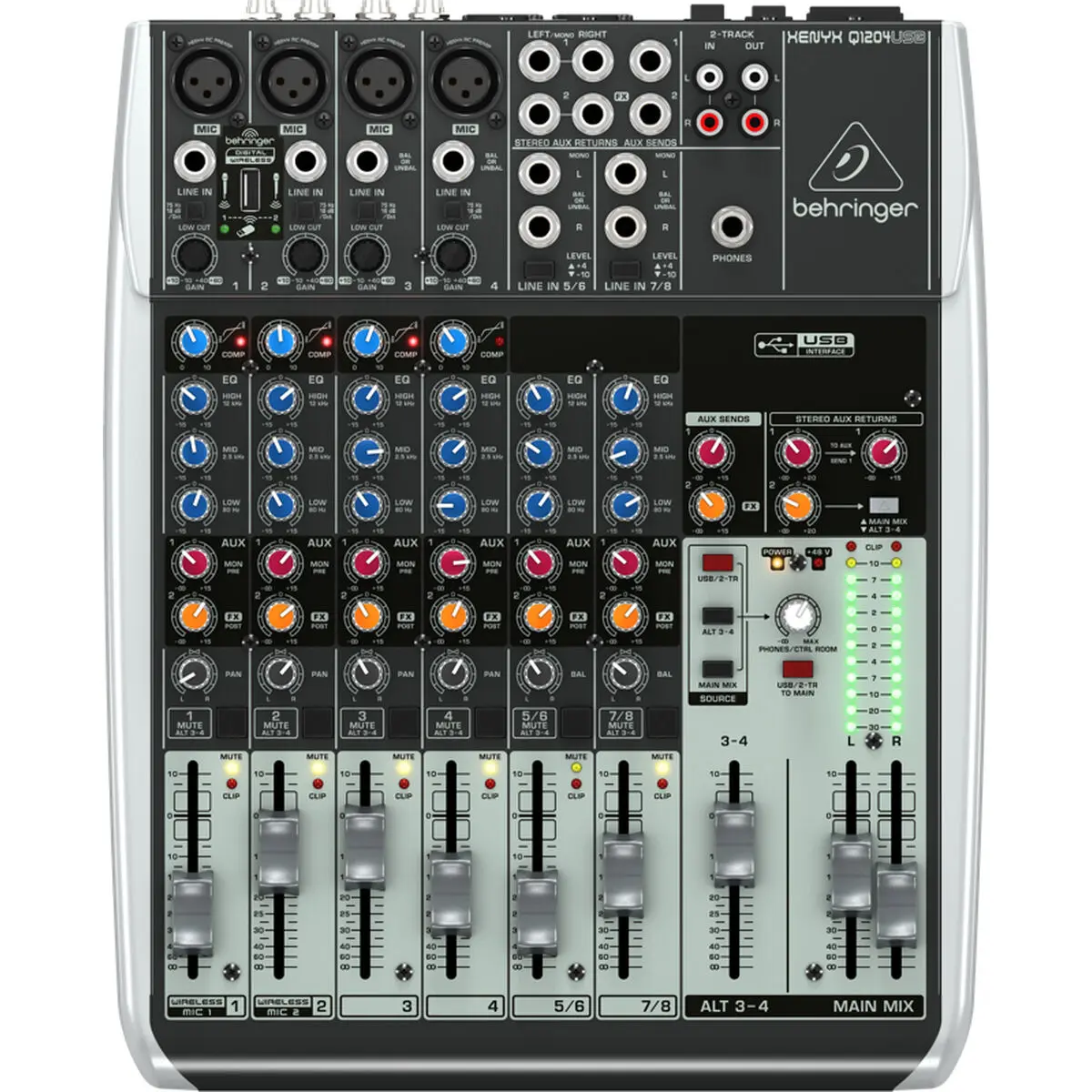 Mixer Behringer Q1204USB