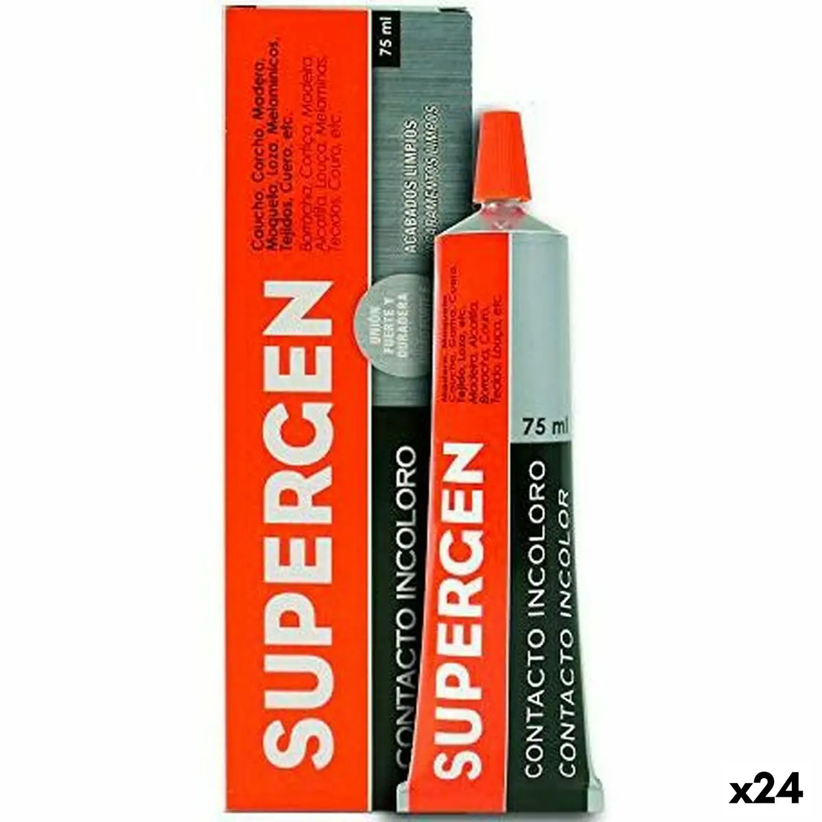 Adesivo di contatto SUPERGEN 75 ml (24 Unità)