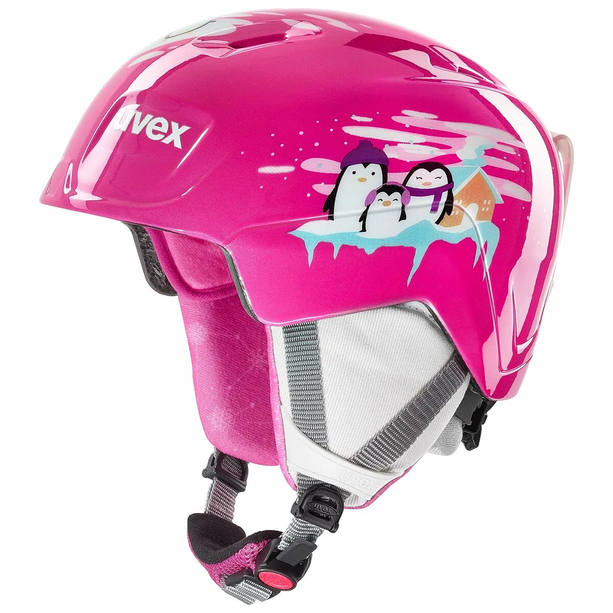 Casco da sci Uvex Manic 46-50 cm Rosa