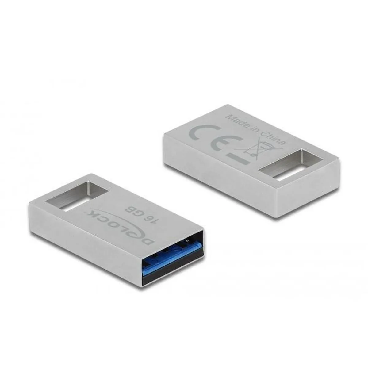 Memoria USB DELOCK 54069 Argentato 16 GB