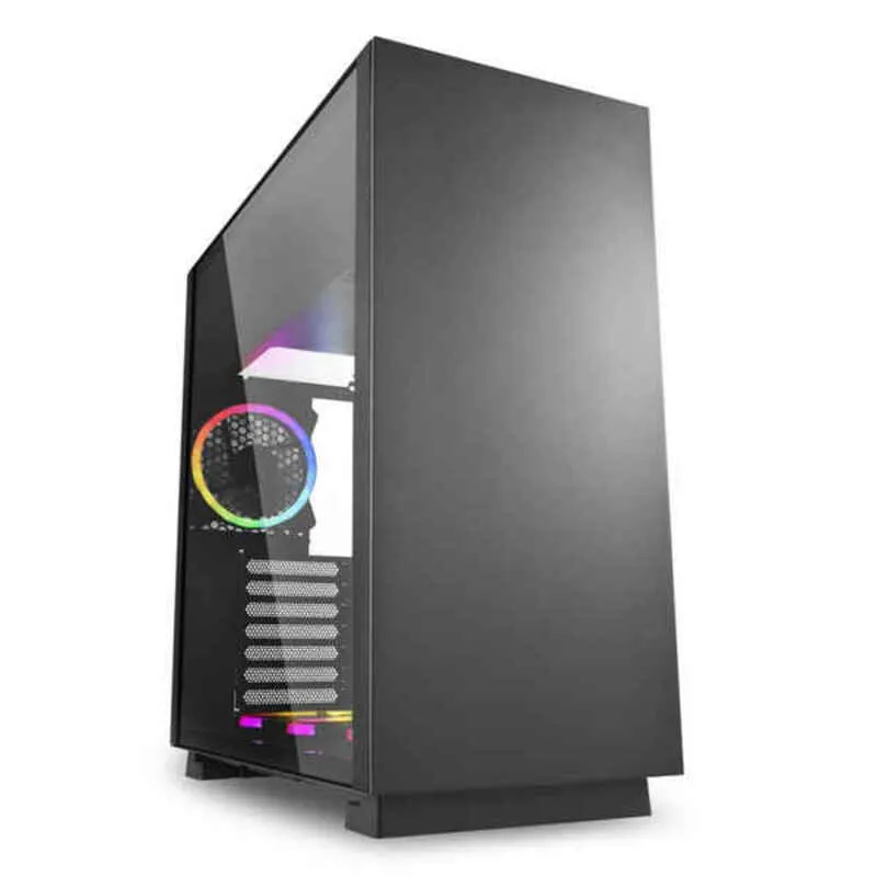 Case computer desktop ATX Sharkoon PURE STEEL RGB Nero