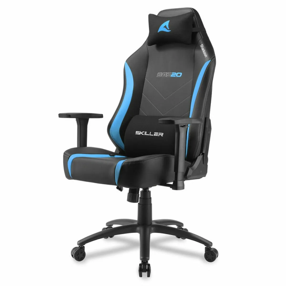 Sedia Gaming Sharkoon SGS20 Azzurro