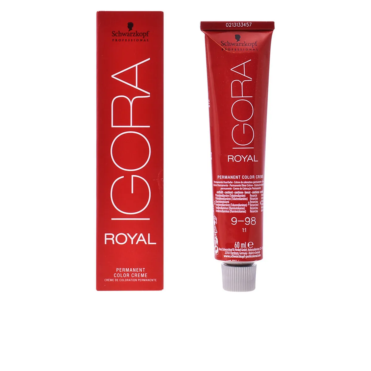 Tintura Permanente Igora Royal Schwarzkopf 4045787200645 9-98 Nº 9.98 60 ml (60 ml)