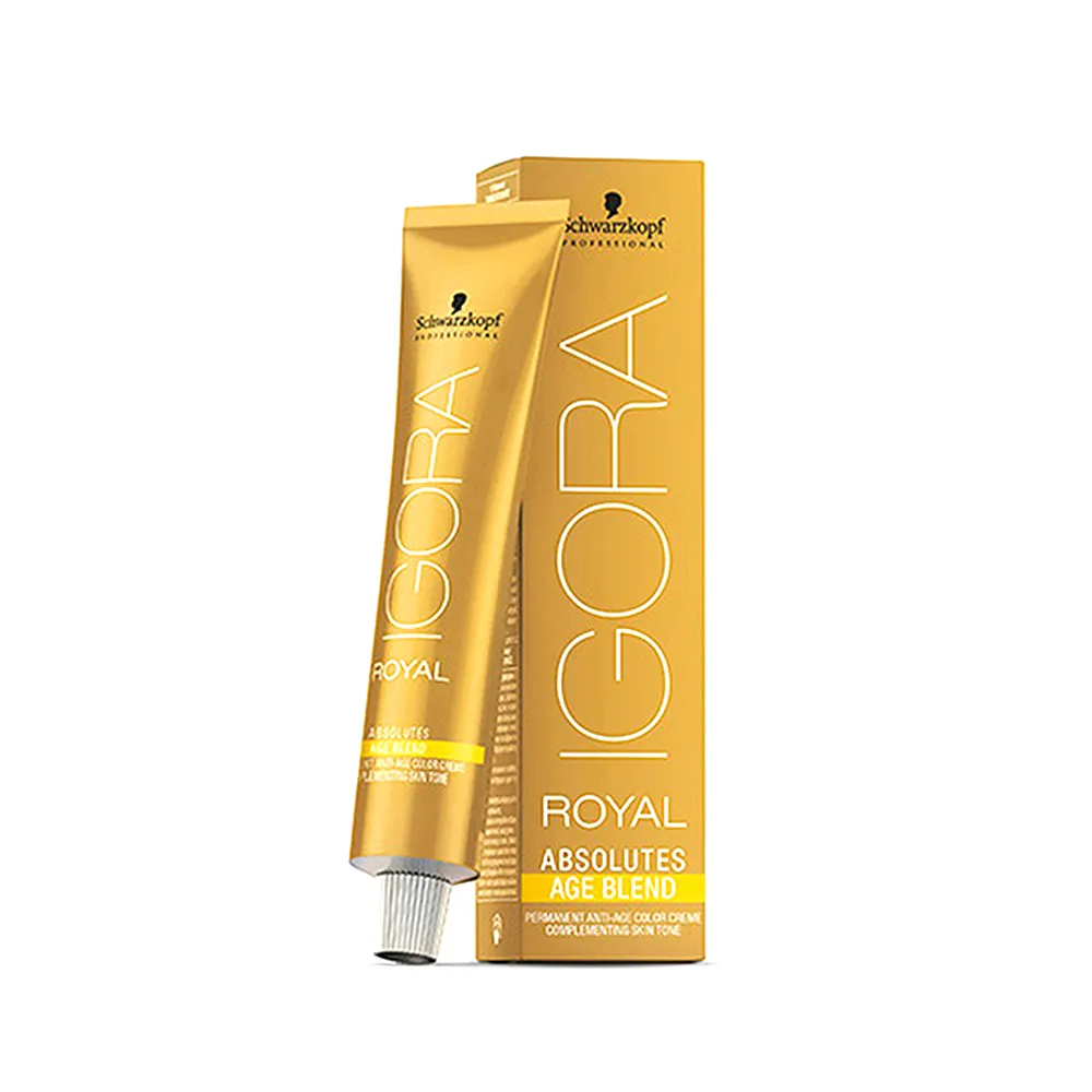 Tintura Permanente Igora Royal Absolutes Schwarzkopf 6-460 Age Blend (60 ml)