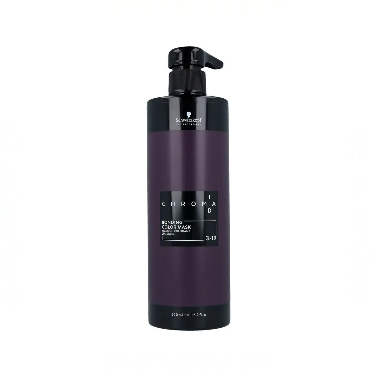 Maschera con pigmenti colorati Schwarzkopf Igora Chroma 500 ml Nº 3-19