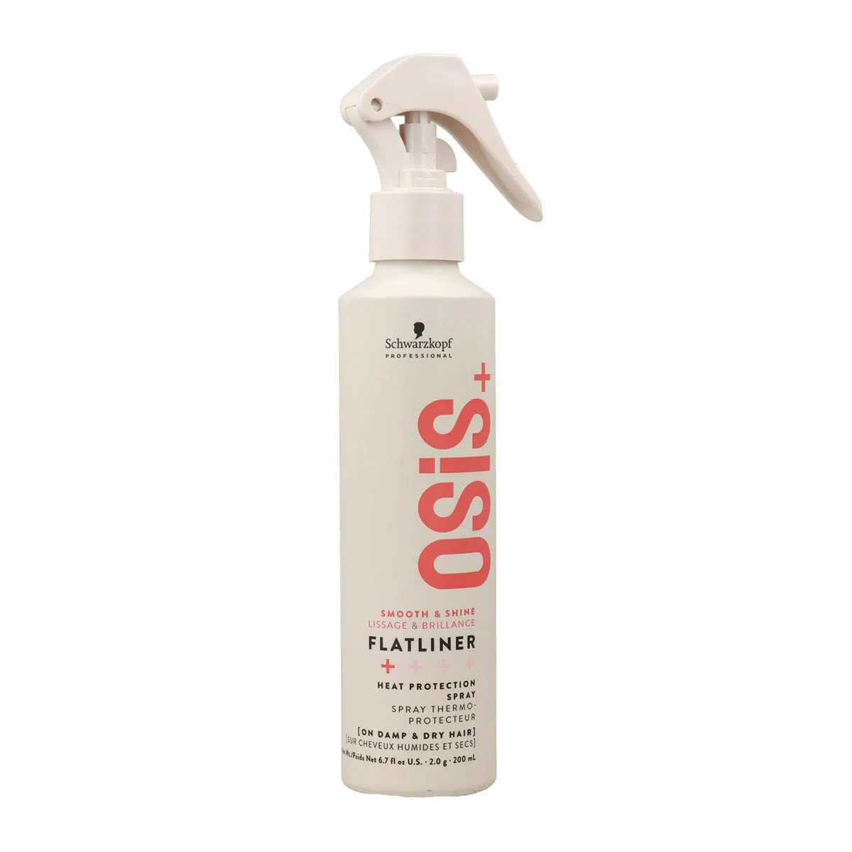 Spray per Acconciature Schwarzkopf Osis Flatliner Termoprotettore 200 ml