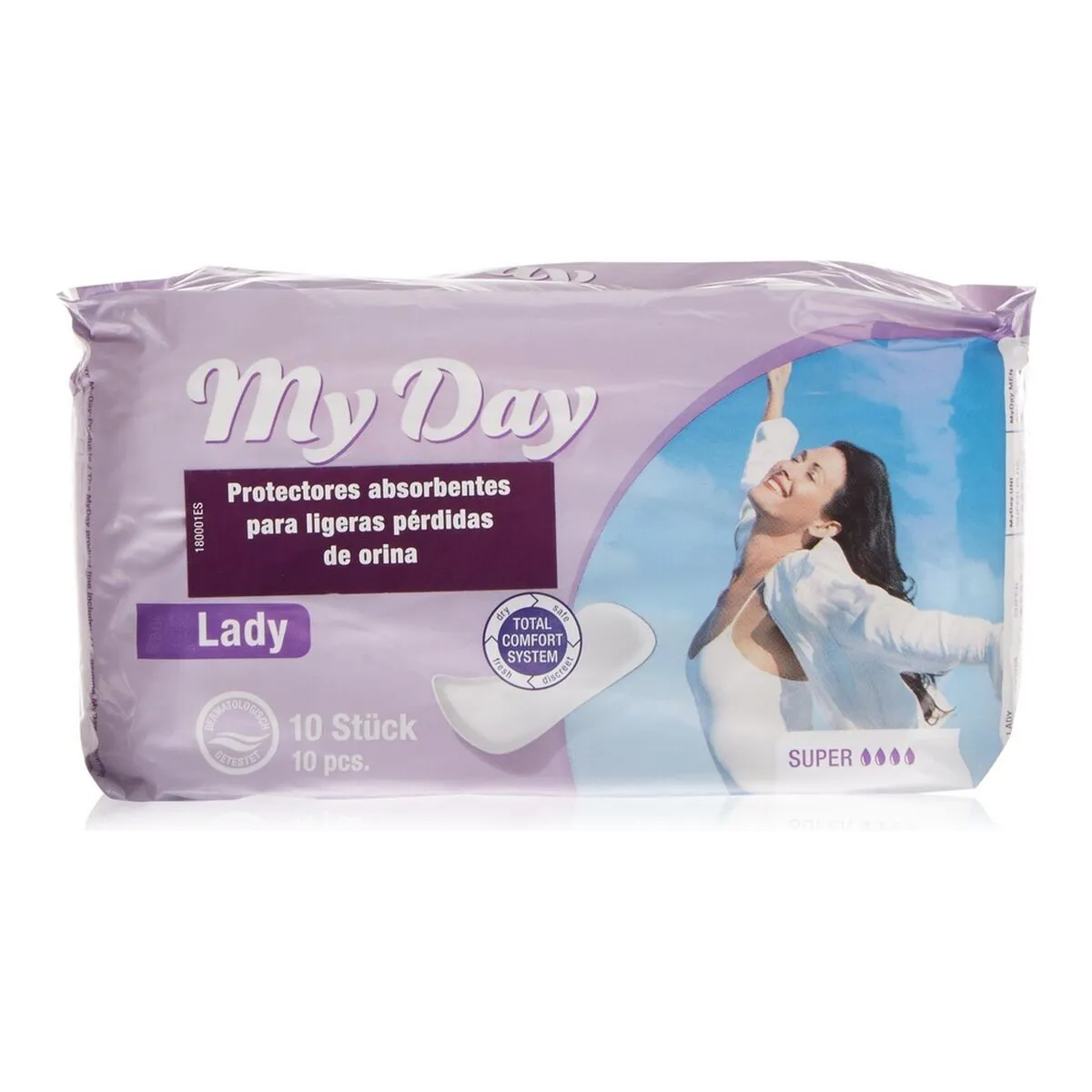 Assorbenti da incontinenza Midi My Day Super (10 uds)