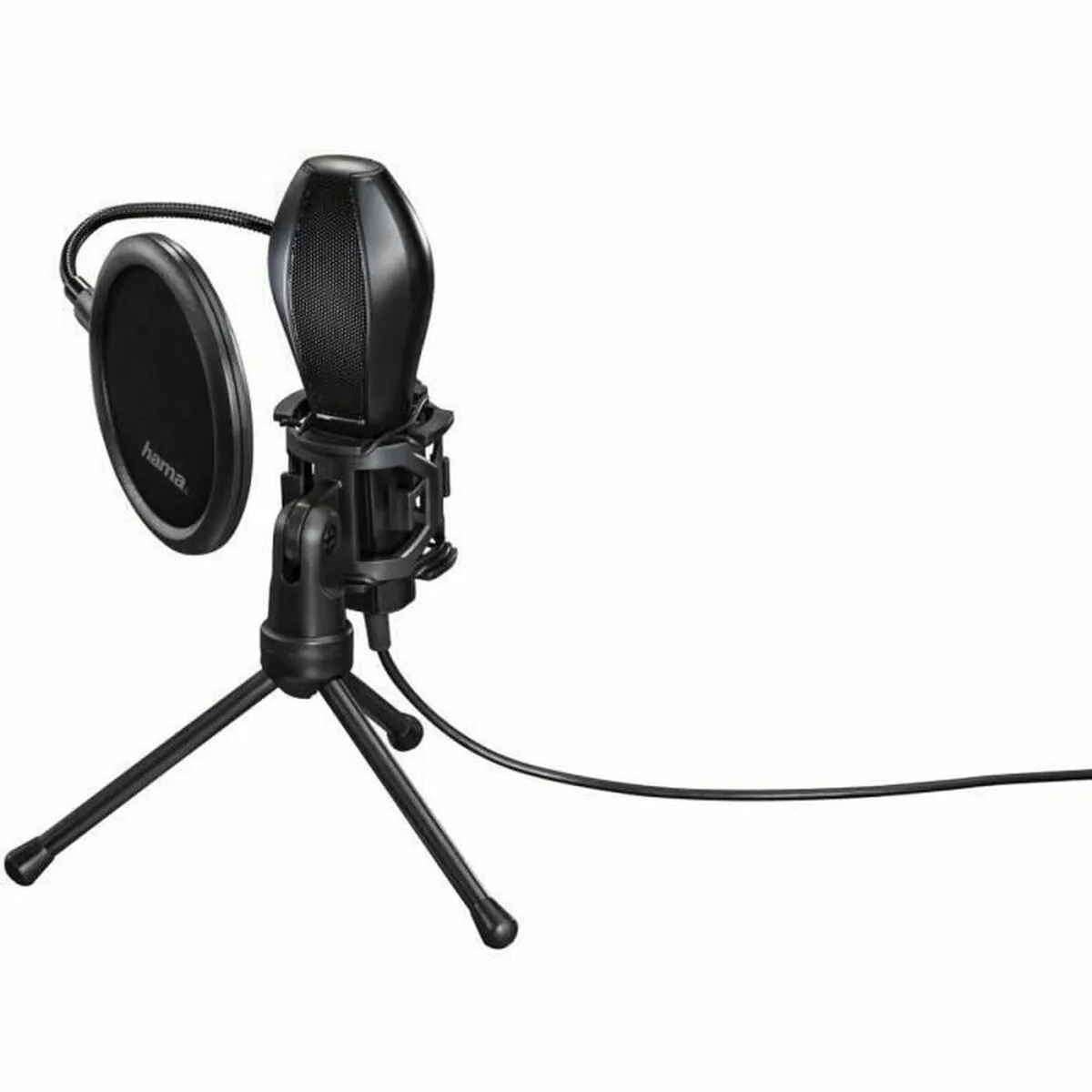 Microfono Hama MIC-USB Stream Nero