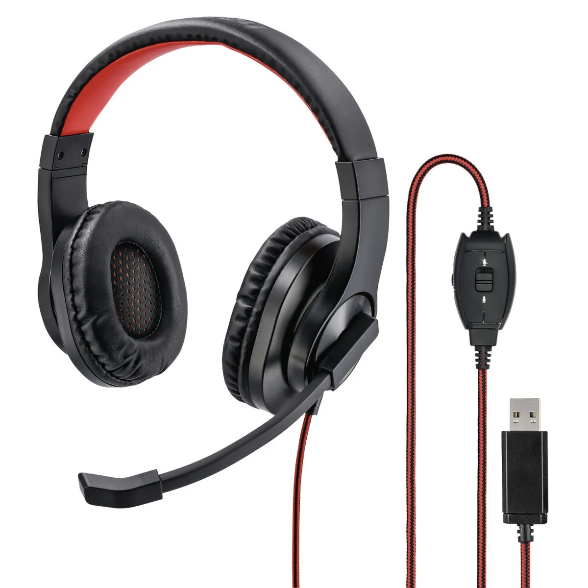 Auricolari Hama HS-USB400 Nero