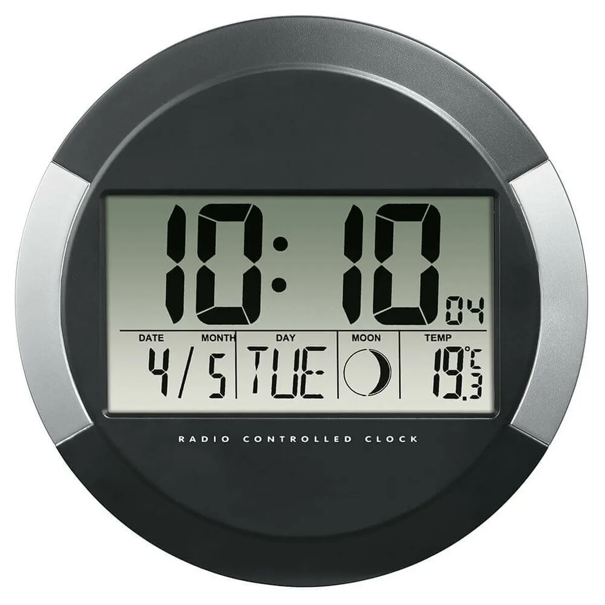 Orologio da Parete Hama PP-245 Nero Plastica Moderno