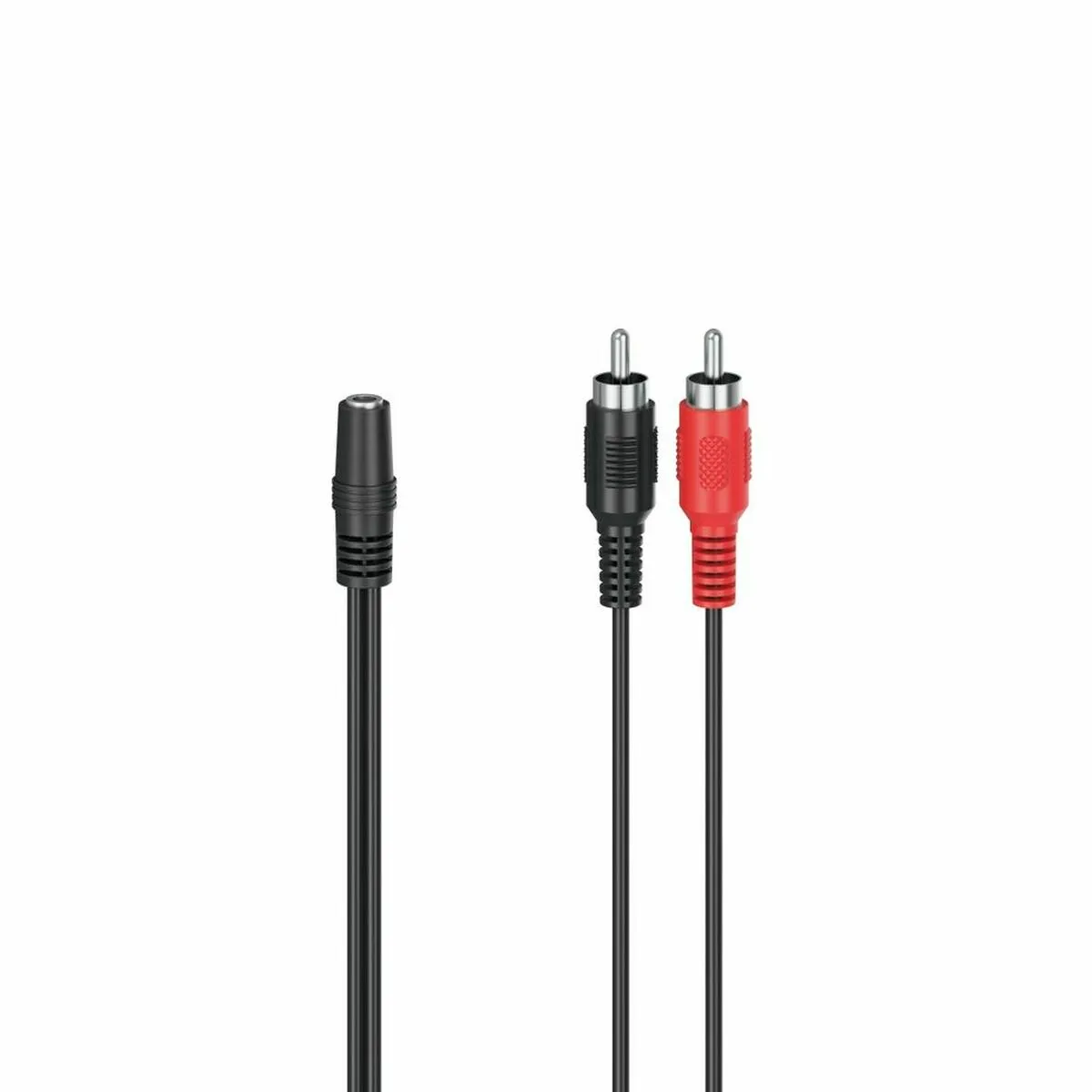 Cavo Audio Jack con 2 RCA Hama 00205186 Nero 10 cm