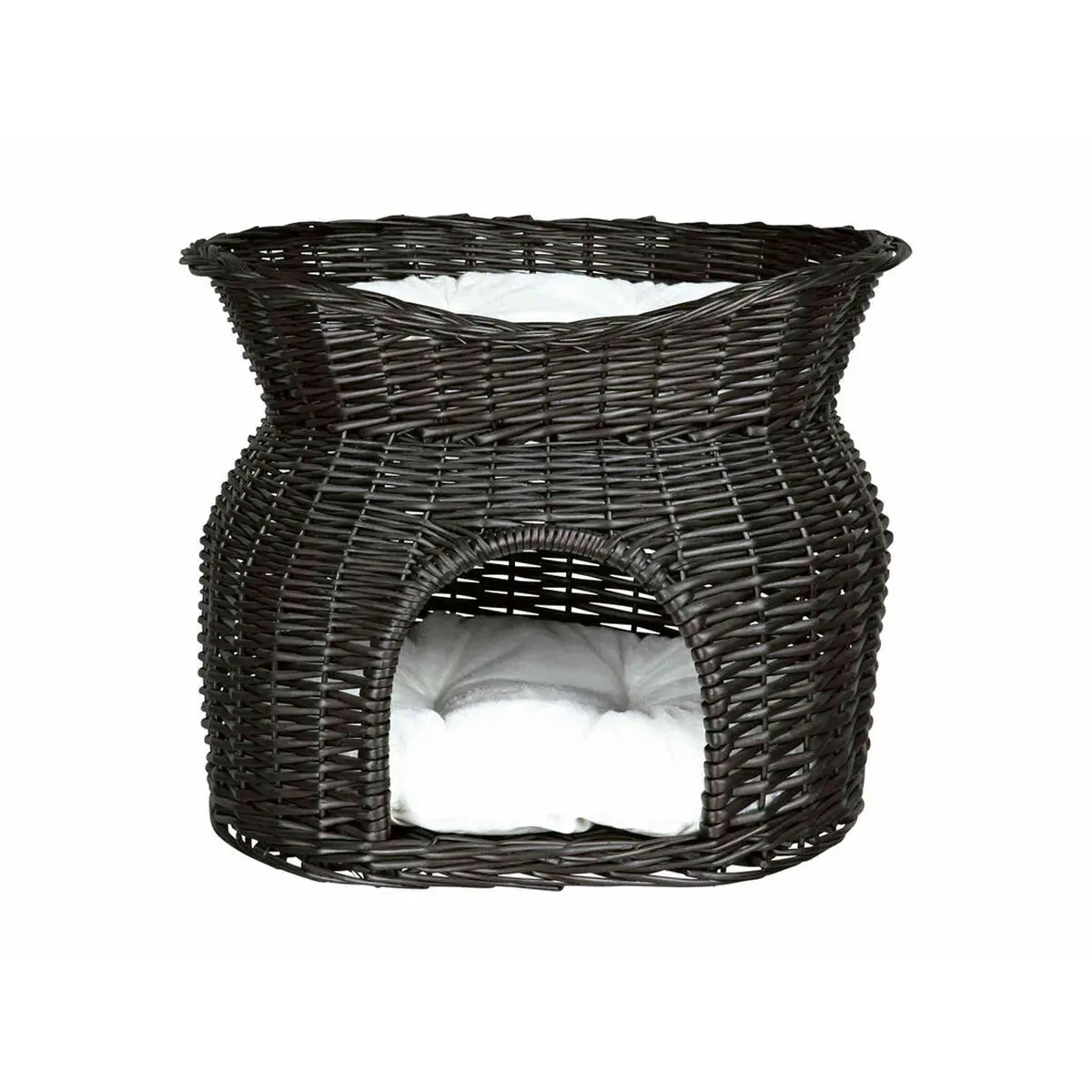 Letto per animali domestici Trixie 2872 Nero Cotone vimini