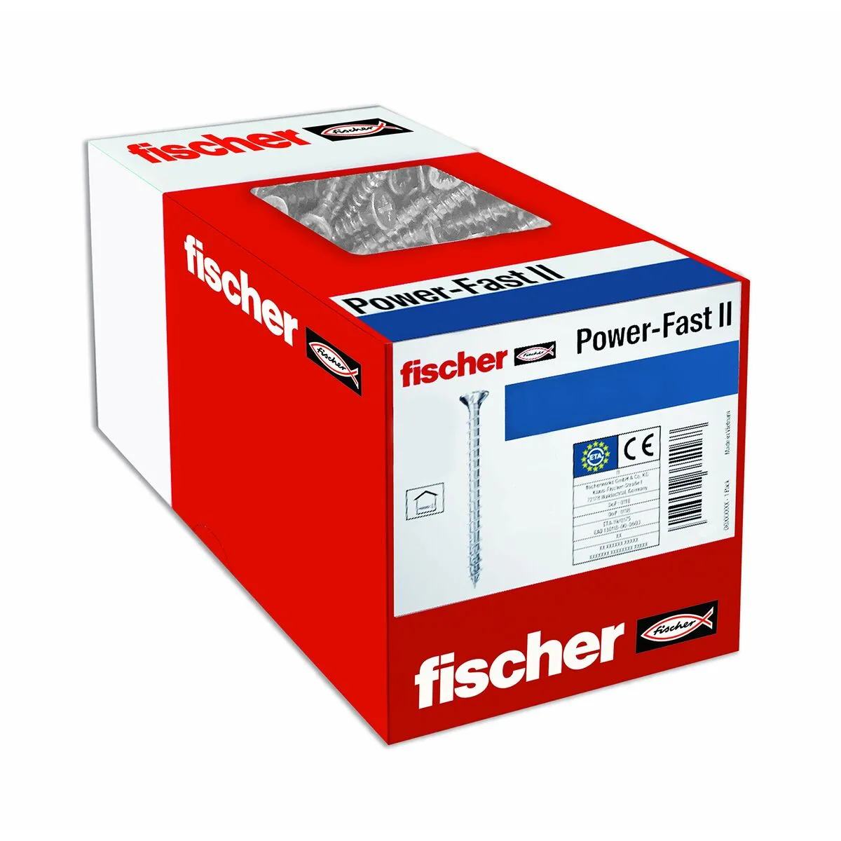 Kit di viti Fischer 3,5 x 500 mm Zincato (200 Unità)