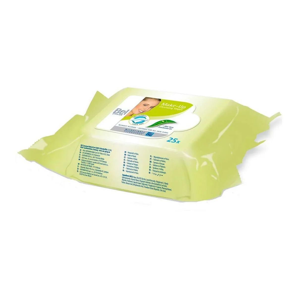 Salviette Struccanti Bel 4049500201551 Aloe Vera (25 uds)