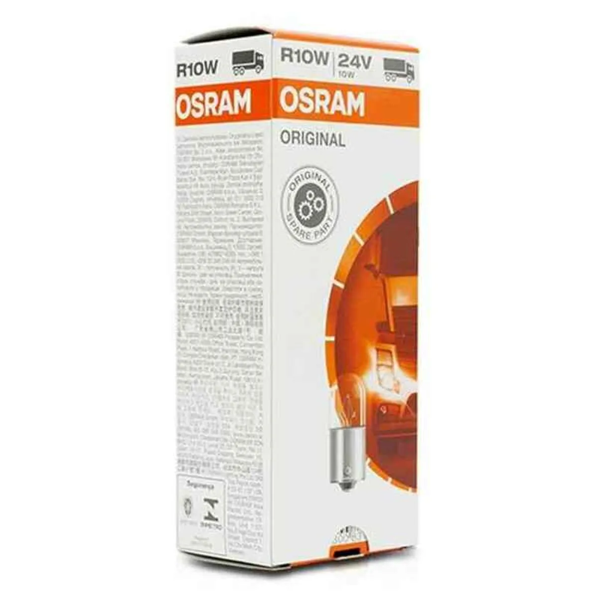 Lampadina per Auto Osram R10W  24V 10W (10 pcs)