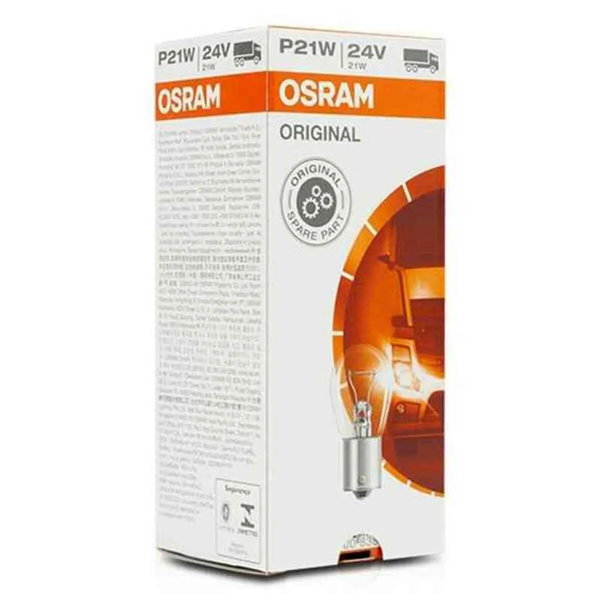 Lampadina per Auto OS7511 Osram OS7511 P21W 21W 24v (10 pcs)