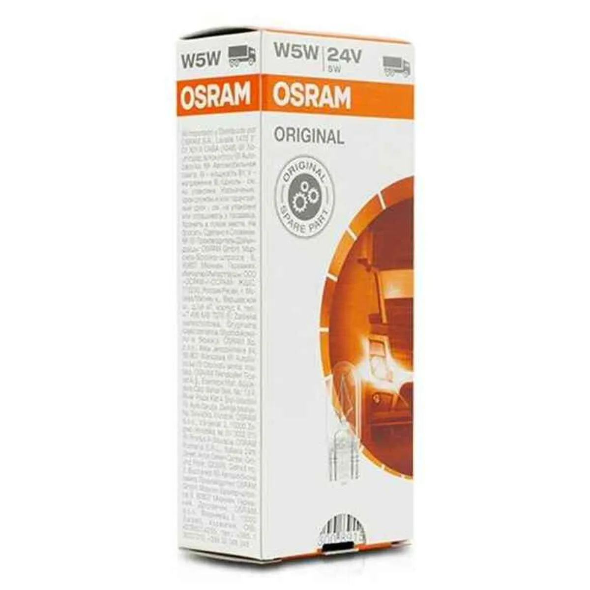 Lampadina per Auto OS2845 Osram OS2845 W5W 5W 24v (10 pcs)