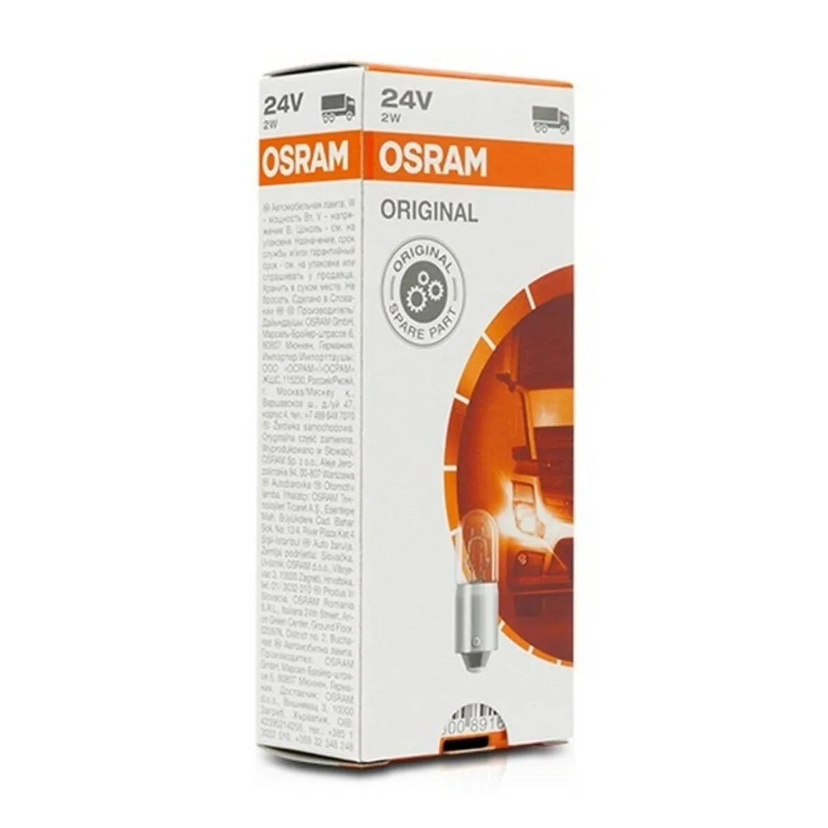 Lampadina per Auto OS3797 Osram OS3797 T2W 2W 24v (10 pcs)