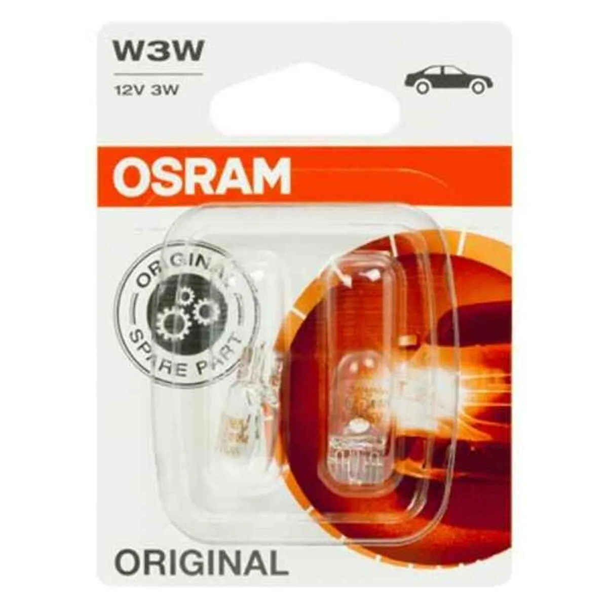 Lampadina per Auto OS2821-02B Osram OS2821-02B W3W 3W 12V (2 Pezzi)