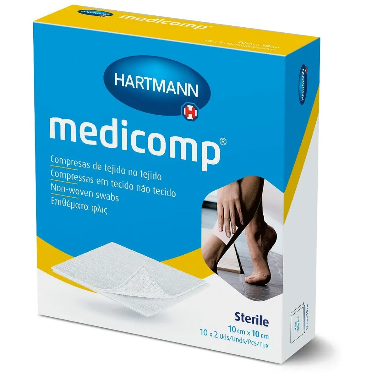 Garze Sterili Hartmann Medicomp 10 x 10 cm 20 Unità