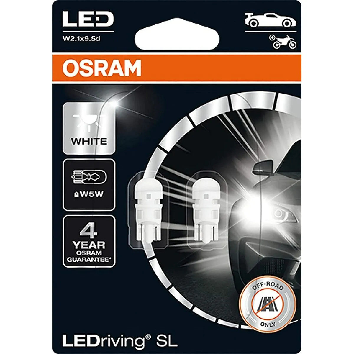 Lampadina per Auto Osram OS2825DWP-02B 0,8 W 6000K W5W