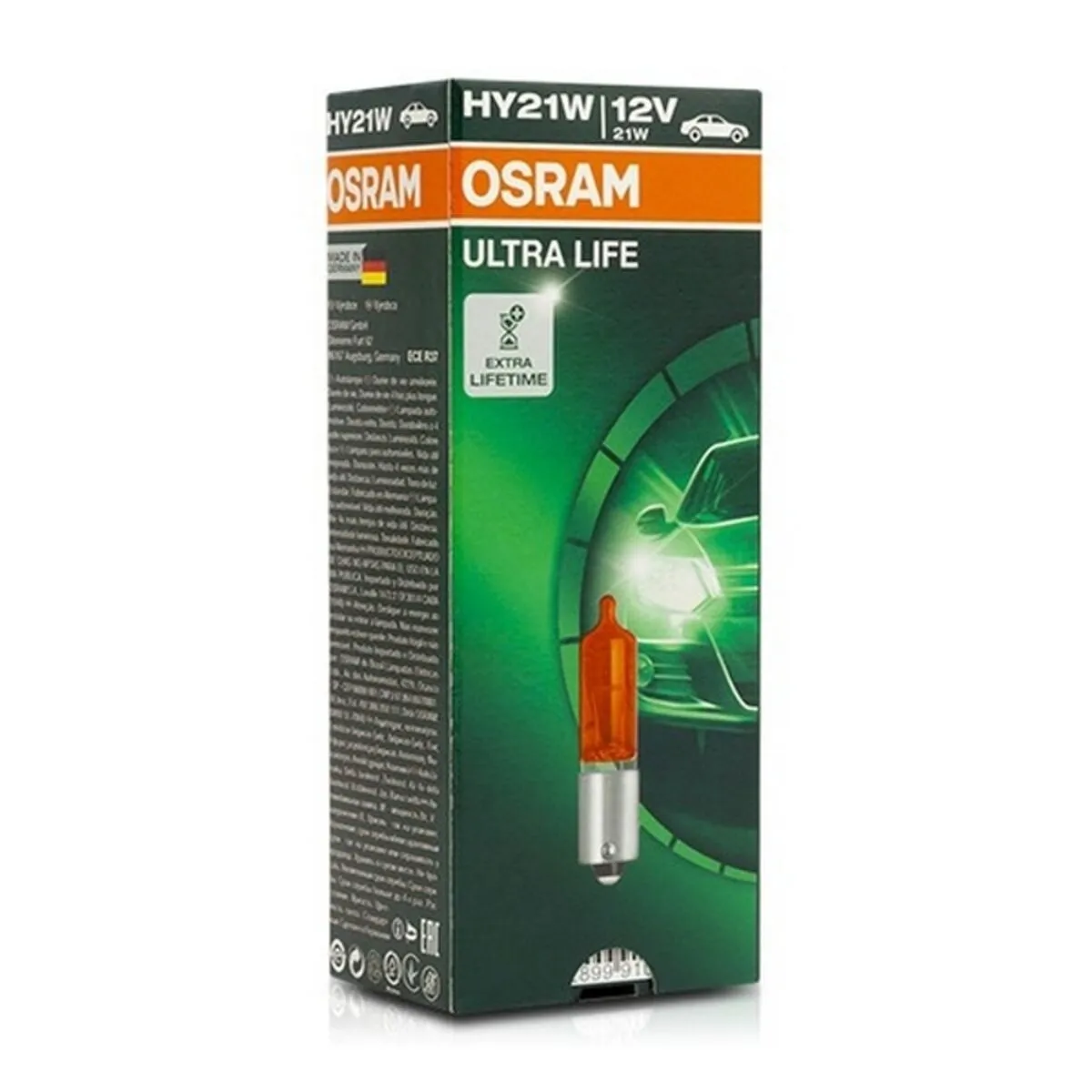 Lampadina per Auto OS64137ULT Osram OS64137ULT HY21W 21W 12V (10 pcs)