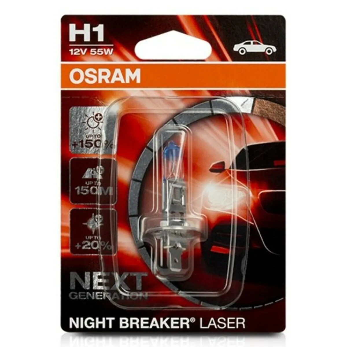 Lampadina per Auto Osram 64150NL-01B H1 12V 55W