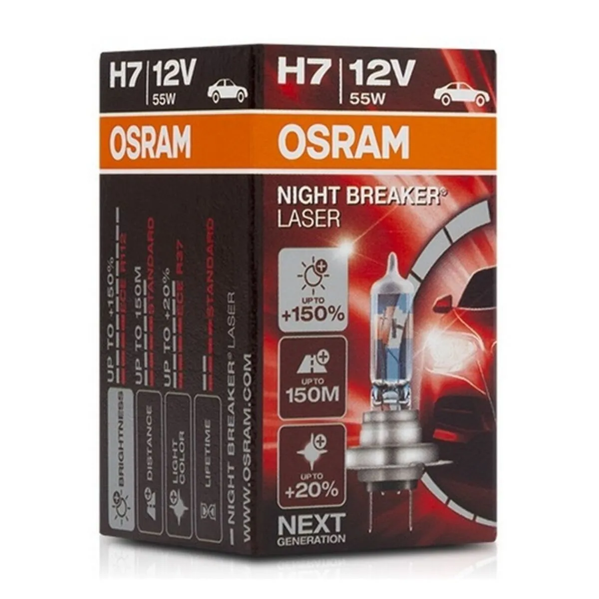 Lampadina per Auto Osram 64210NL H7 12V 55W