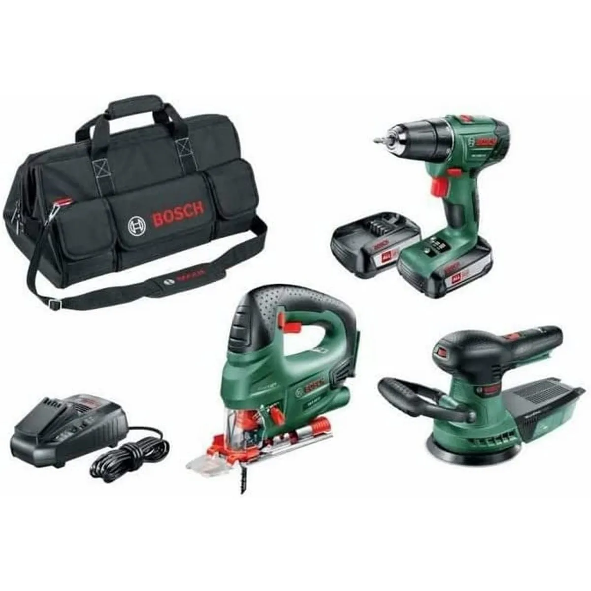 Set trapano e accessori BOSCH PSR 1800 LI 18 V