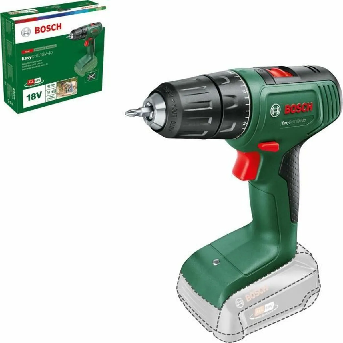 Trapano con cacciavite BOSCH EasyDrill 18V-40 18 V 40 Nm