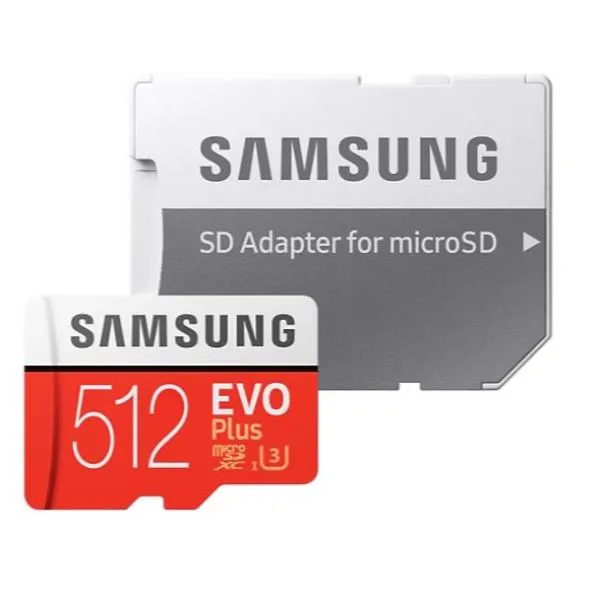 MICRO SD EVO PLUS 512GB UHS I