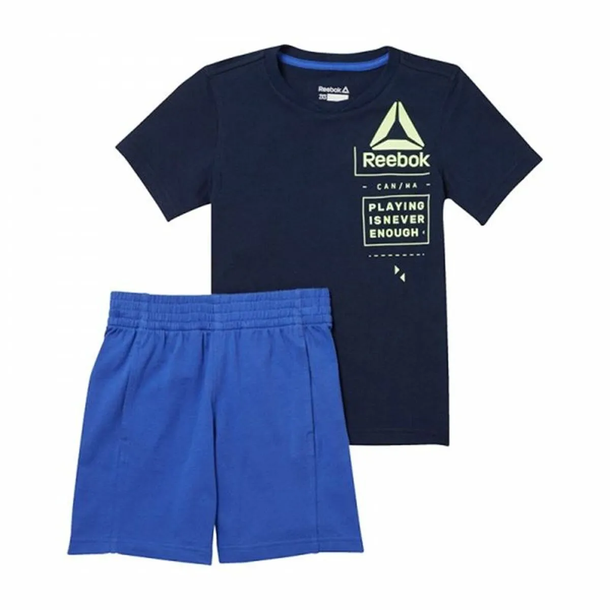 Completo Sportivo per Bambini Reebok CF4289 Blu scuro