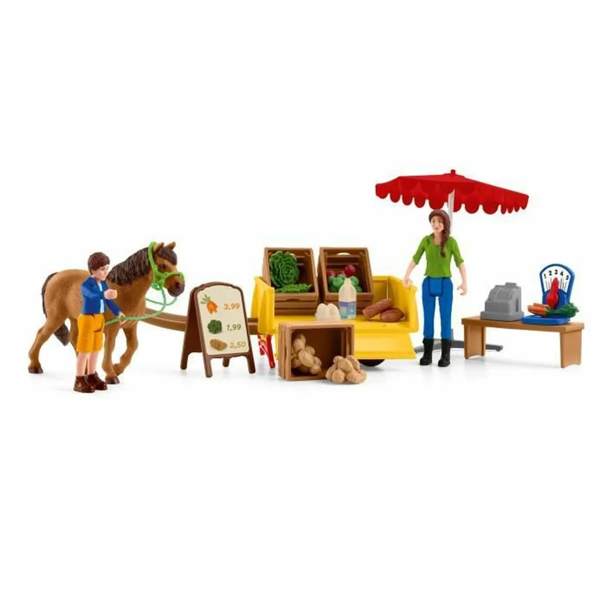 Playset Schleich 42528 Cavallo Plastica