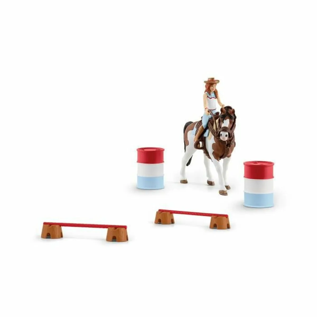 Playset Schleich Hannah’s Western riding set Cavallo Plastica