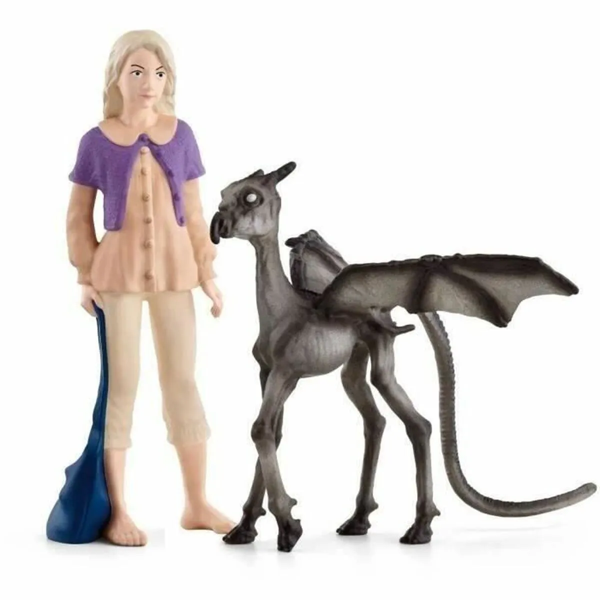 Personaggi d'Azione Schleich Luna Lovegood & Baby Thestral Moderno